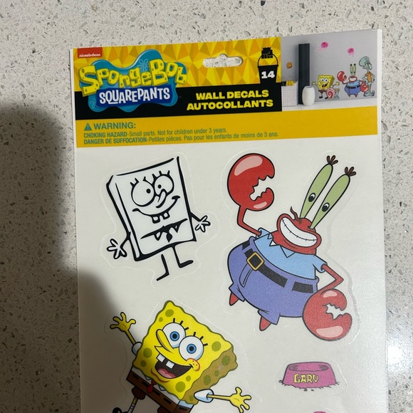 SpongeBob SquarePants Wall Decals - Picture 1 of 4